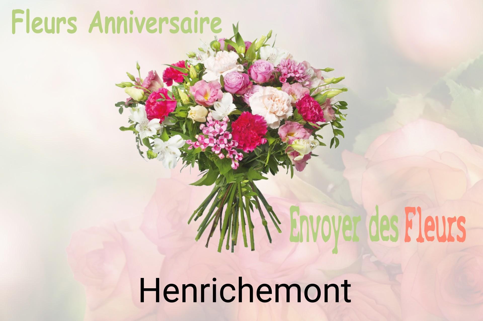 Bouquet de fleurs d’anniversaire livré à Henrichemont